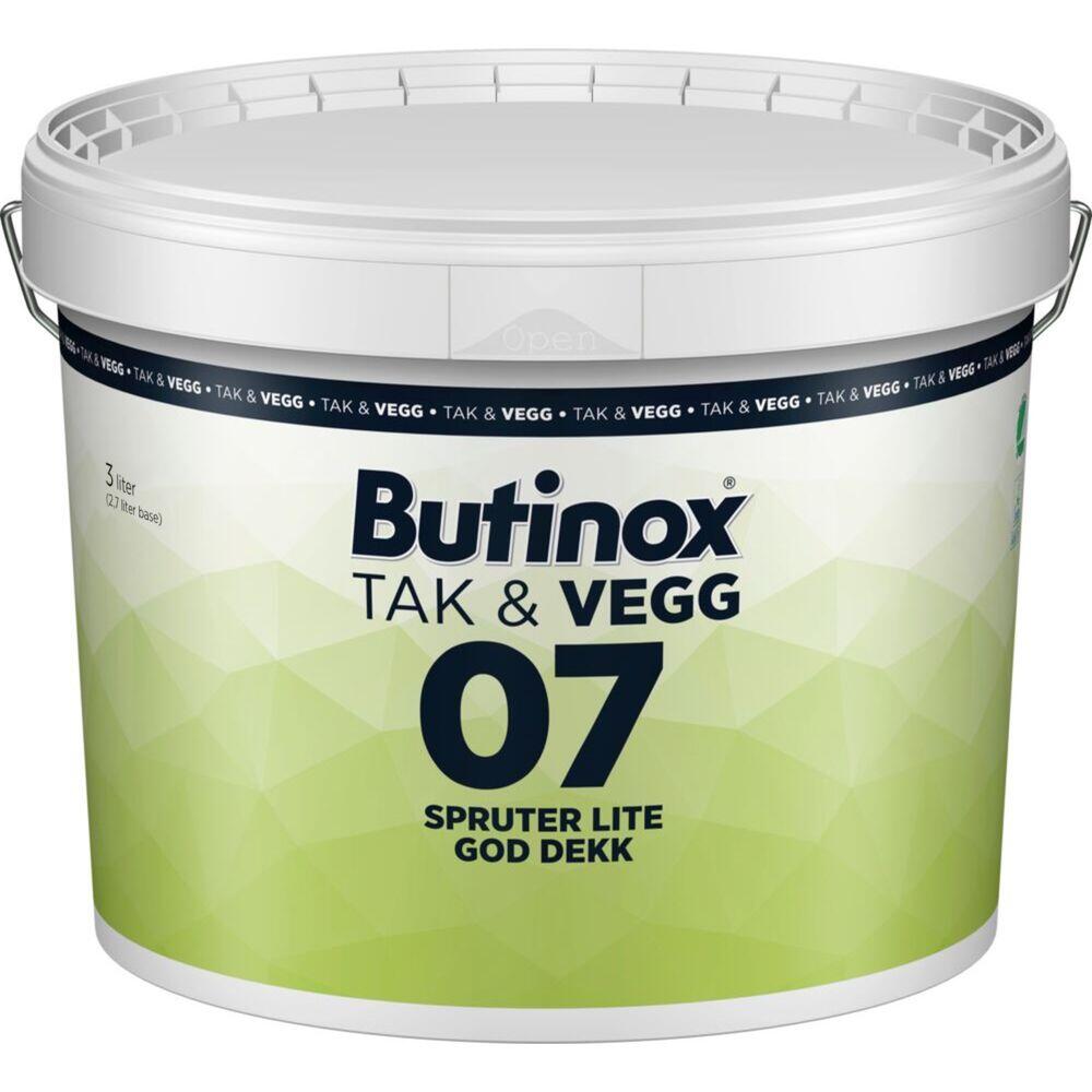 Butinox Tak&Vegg 07/silkematt interiørmaling