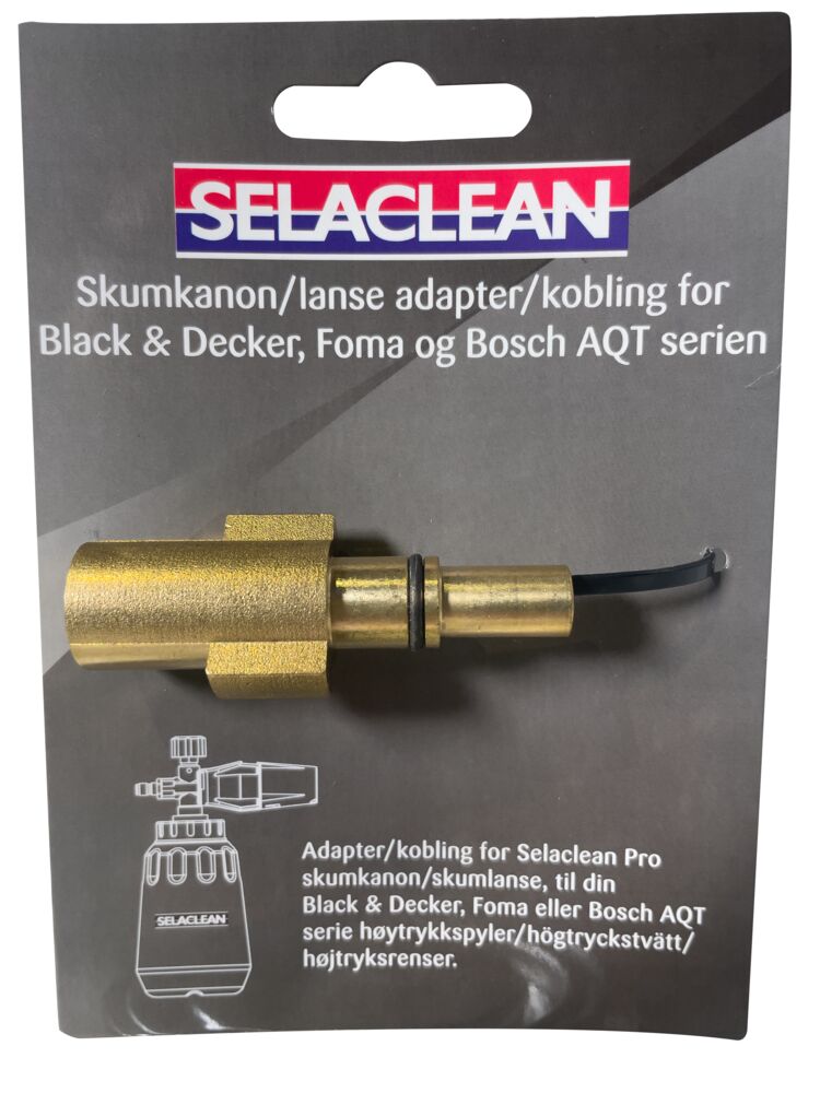 Produkt miniatyrebild Selaclean Adapter for Black & Decker, Foma og Bosch AQT serien