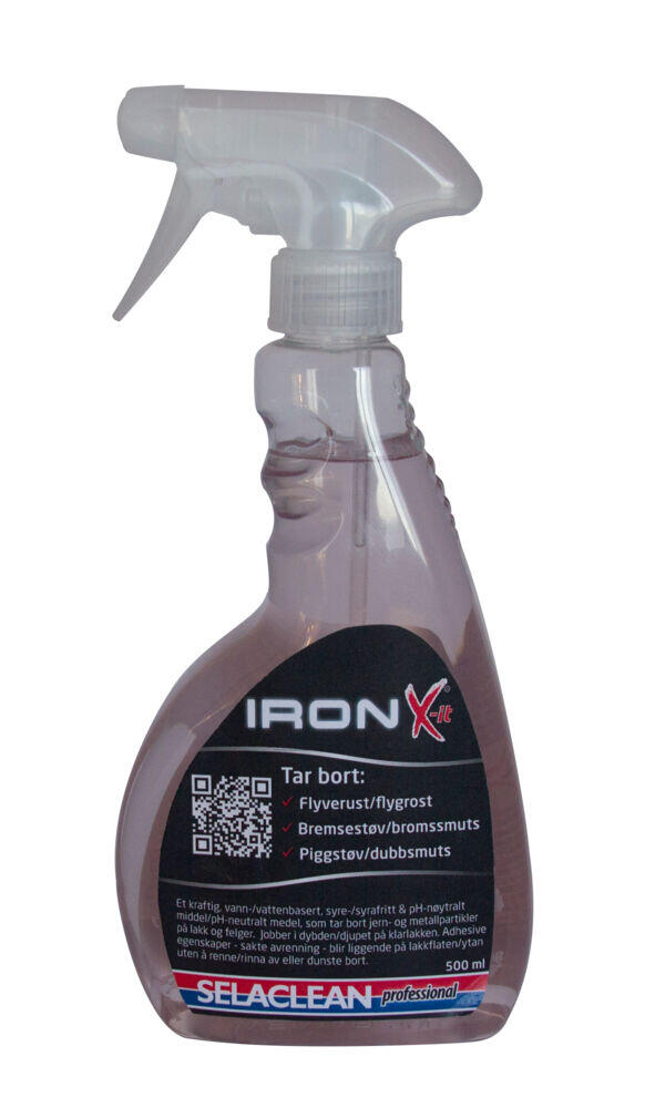 Selaclean Proff Iron X-it 500 ml Metallpartikkelfjerner