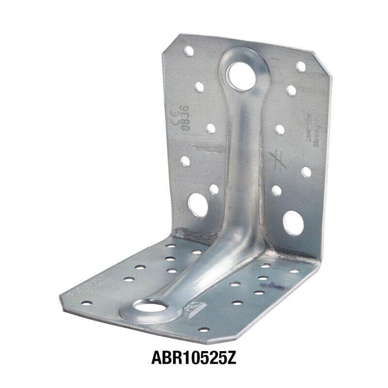 ABR10520-R Vinkelbeslag med ribbe