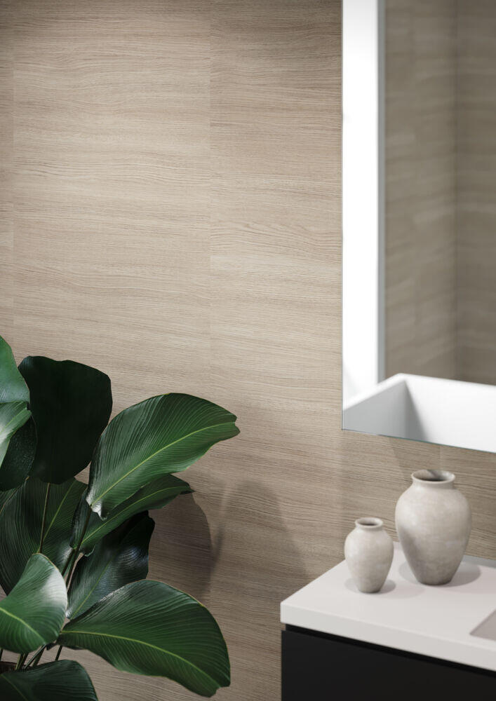 Produkt miniatyrebild Fibo 0194-M00 EM Marina Grey Oak baderomsplate 2-pk