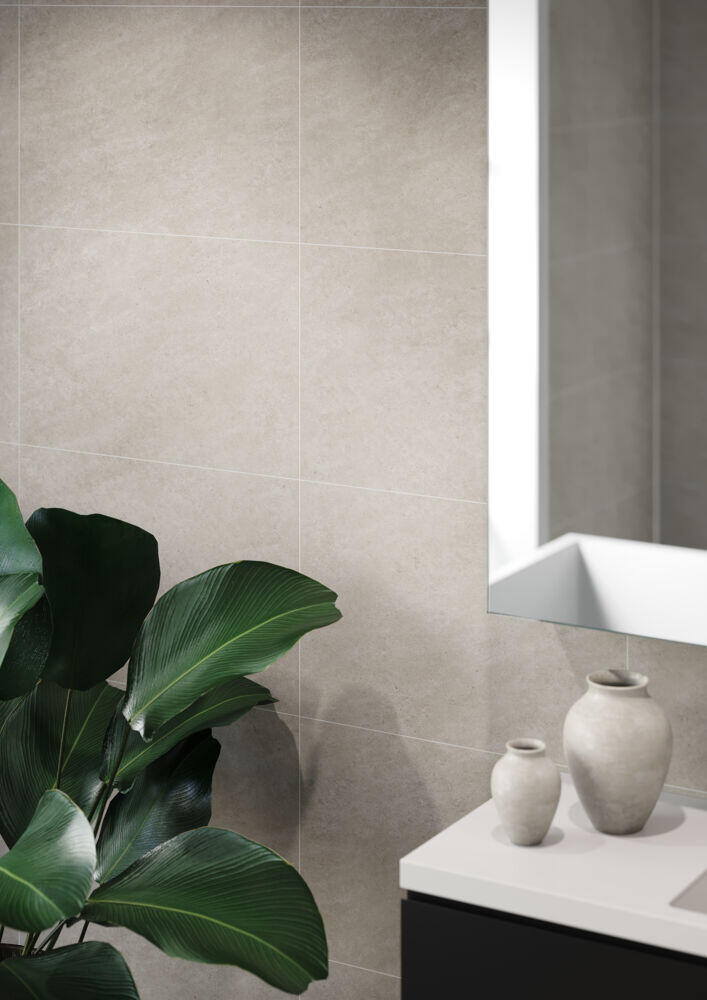 Produkt miniatyrebild Fibo 4746-M6040 STN Grey Sahara baderomsplate