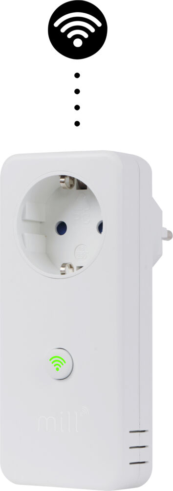 Produkt miniatyrebild Mill WiFi smart-plugg