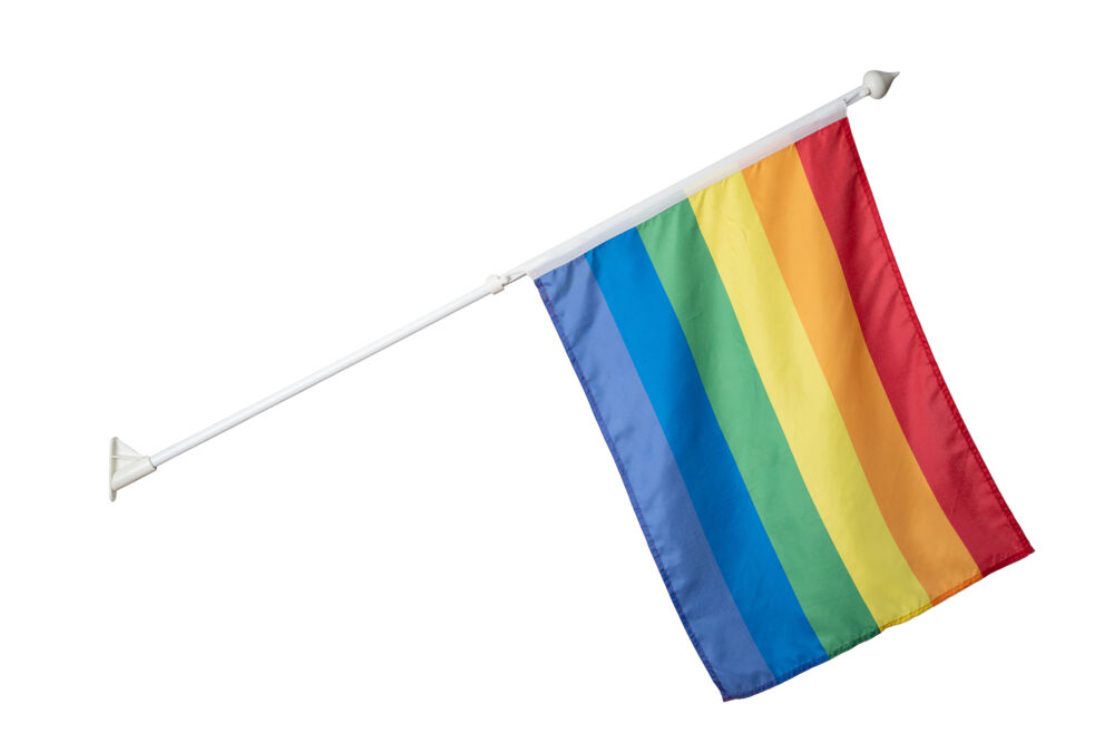 Balkongflagg Pride