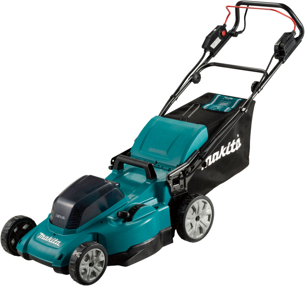 Produkt miniatyrebild Makita DLM481Z gressklipper uten batterier og lader.