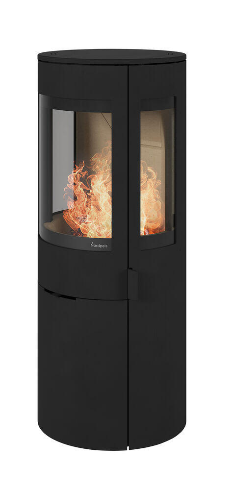 Nordpeis Origo DV m/sideglass peisovn