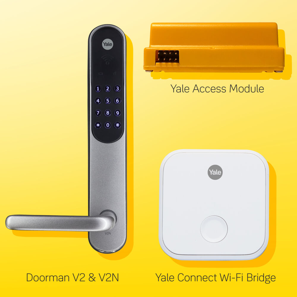 Produkt miniatyrebild Yale Access Module + Yale Connect Wi-Fi Bridge