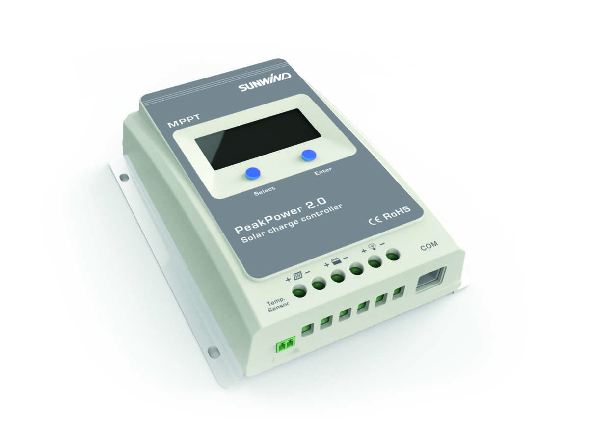 Solcelleregulator Sunwind PeakPower MPPT 10A