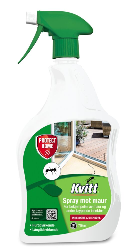 Kvitt spray mot maur