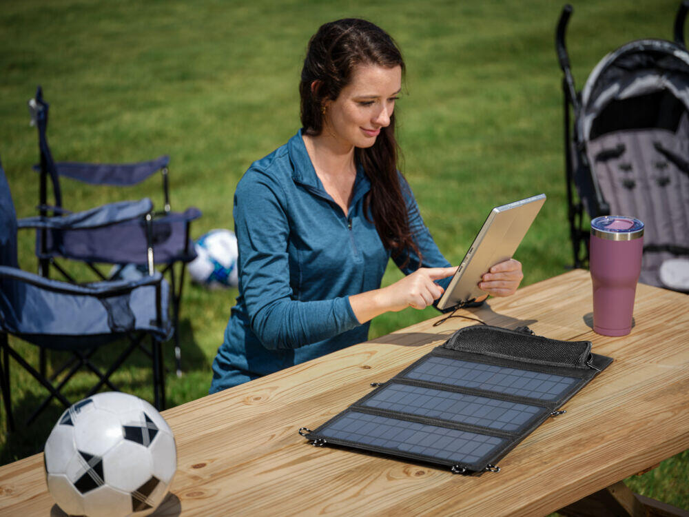 Produkt miniatyrebild Ryobi RYSP21A Solcellepanel 21W