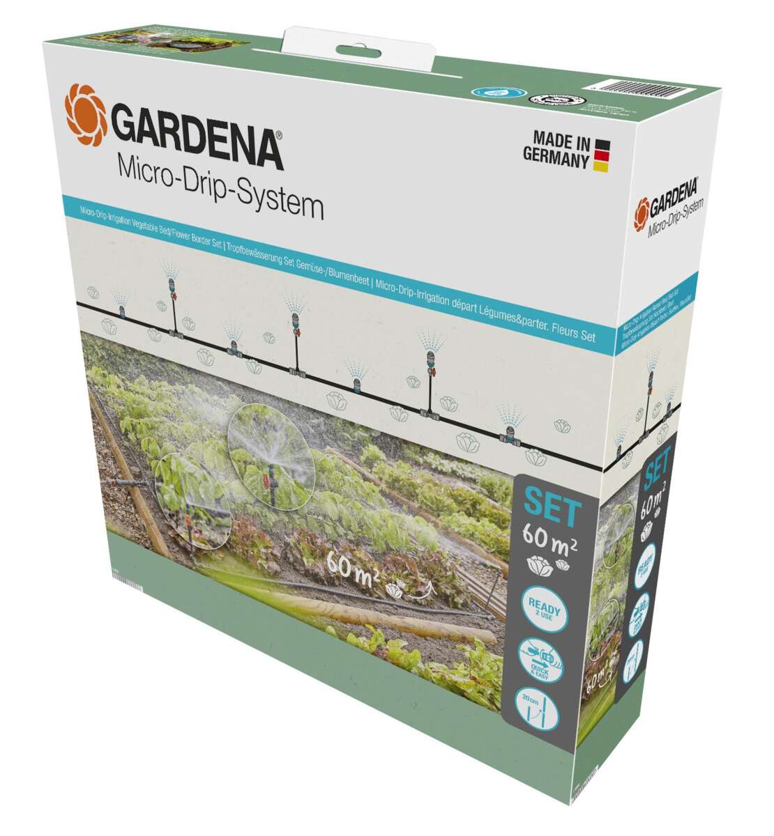 Vanningssett Gardena Micro-Drip Blomster/Kjøkkenhager