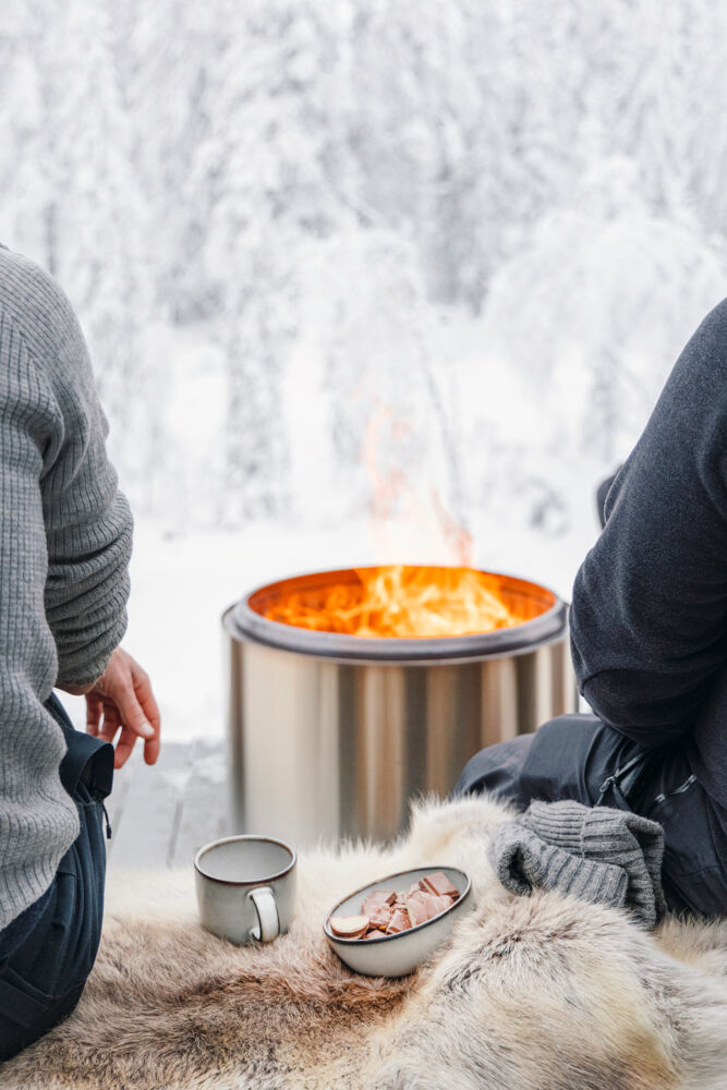 Produkt miniatyrebild FCC BBQ Volcano large båltønne med tilbehørspakke
