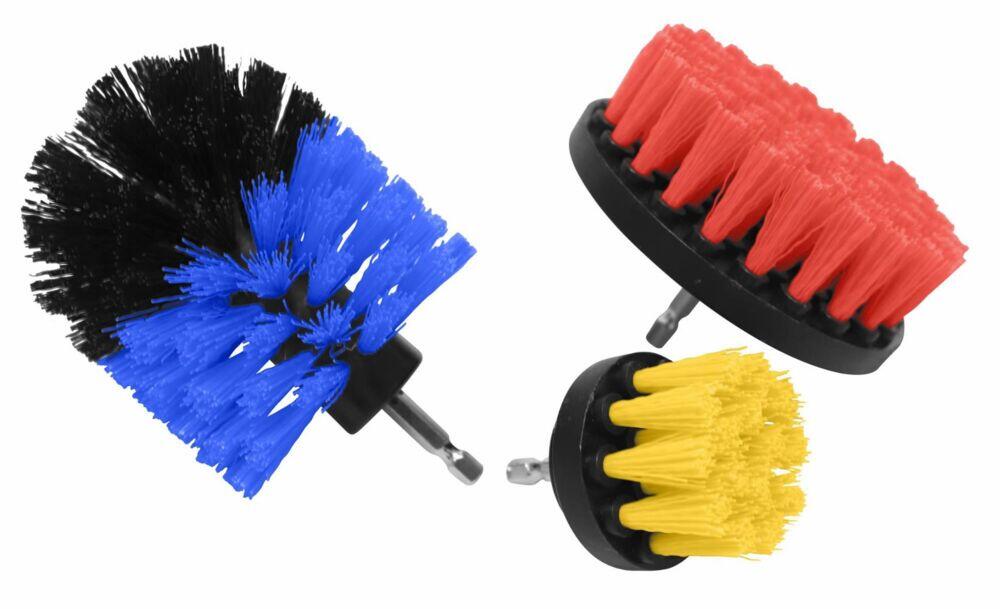Produkt miniatyrebild Børster til bormaskin 3stk
