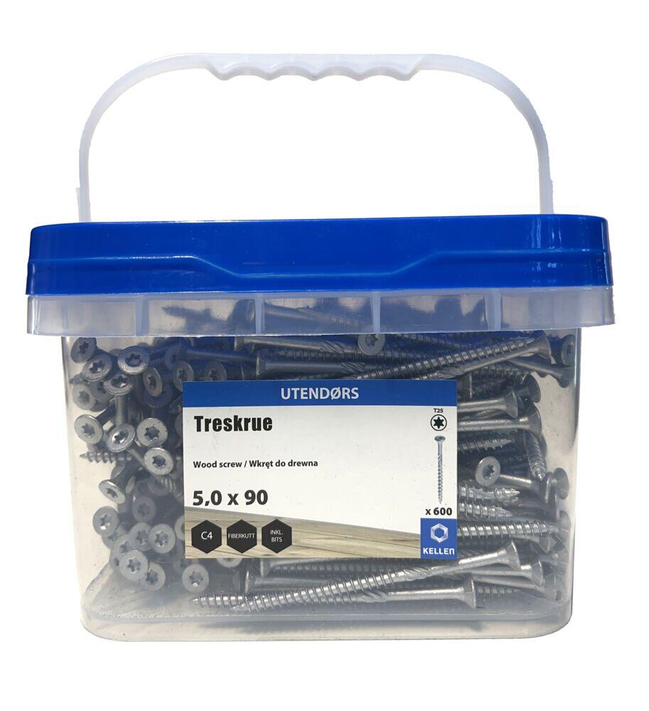 Produkt miniatyrebild Treskruer utendørs