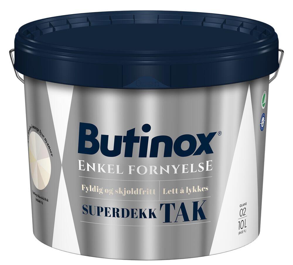 Butinox Superdekk Tak 02/helmatt interiørmaling