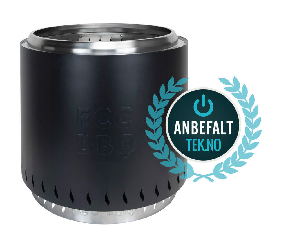 Produkt miniatyrebild FCC BBQ Volcano Medium Black båltønne