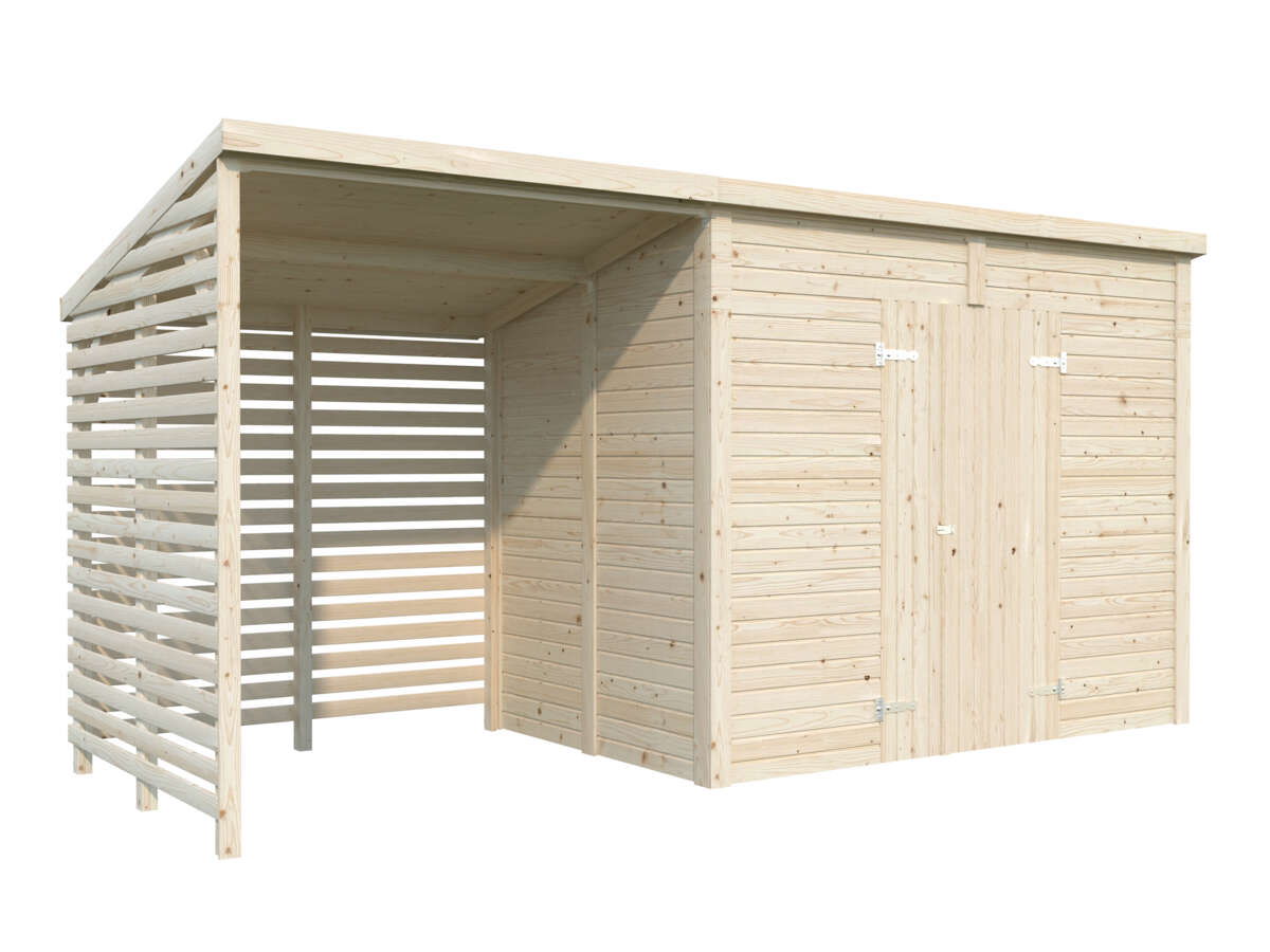 Palmako Leif redskapsbod 4,5+2,9 m²