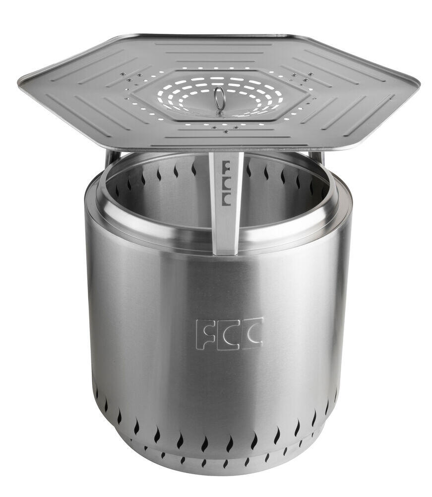 FCC Volcano varmefordeler til medium båltønne