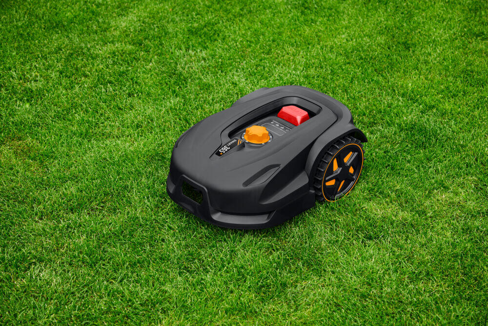 Smart 365* robotklipper Robotklipper for hager opptil 600 m², med en klippebredde på 18 cm. Enkel programmering med app og intelligent navigering.