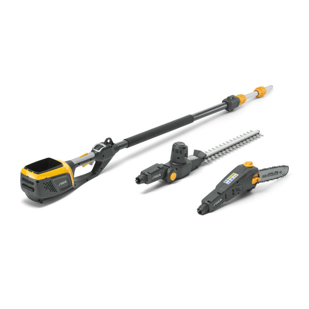 Stiga 278720008/ST3 Batteridrevet Hækkeklipper, Beskærersaks, Teleskophåndtag MT 500e uden batteri, uden oplader 350 W 48 V Litium - Uten batteri og