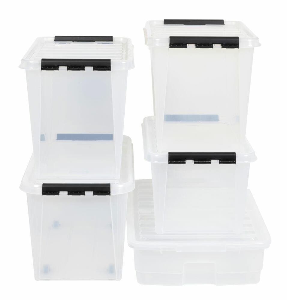 Bilde av SmartStore™ Classic 65 oppbevaringsboks Oppbevaringsboks laget av polypropylen som tåler temperaturer mellom -40 og +120 grader. Med lokk og klips.