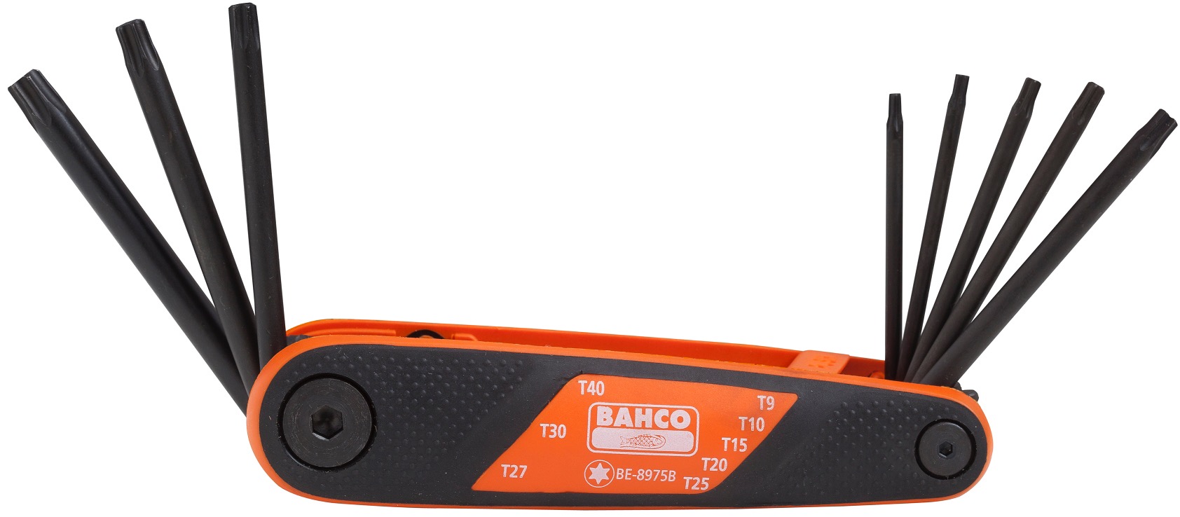 Produkt miniatyrebild Bahco Torx foldesett 9-40 BE-8975B