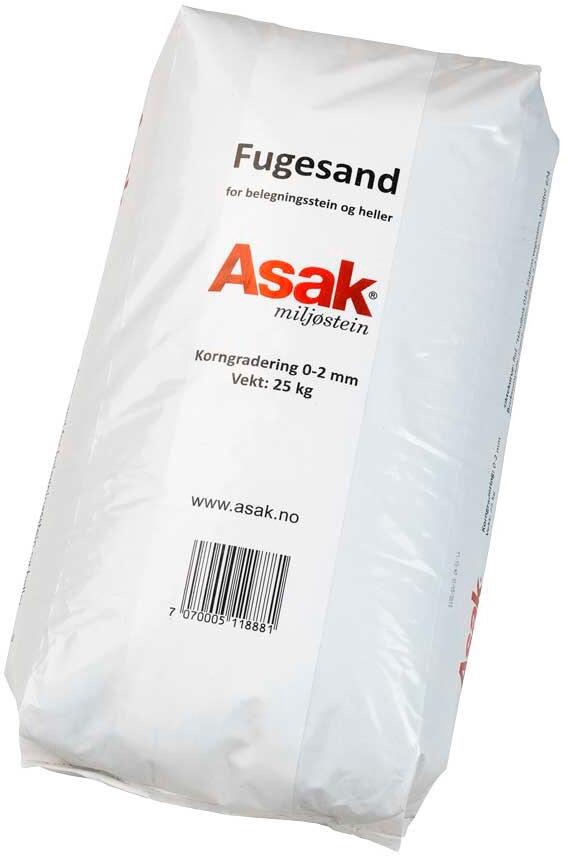 Asak Fugesand, standard 0-2 mm
