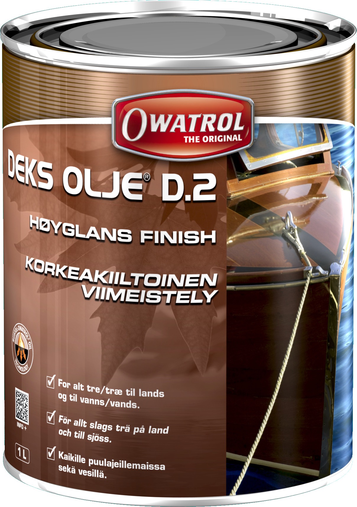 Produkt miniatyrebild Owatrol Deks Olje D2