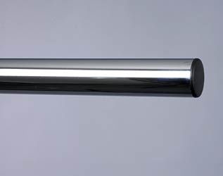 Garderobestang 480 Mm Sølv