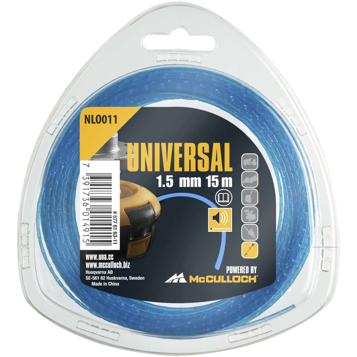 UNIVERSAL 1.5mm x 15m low noise line