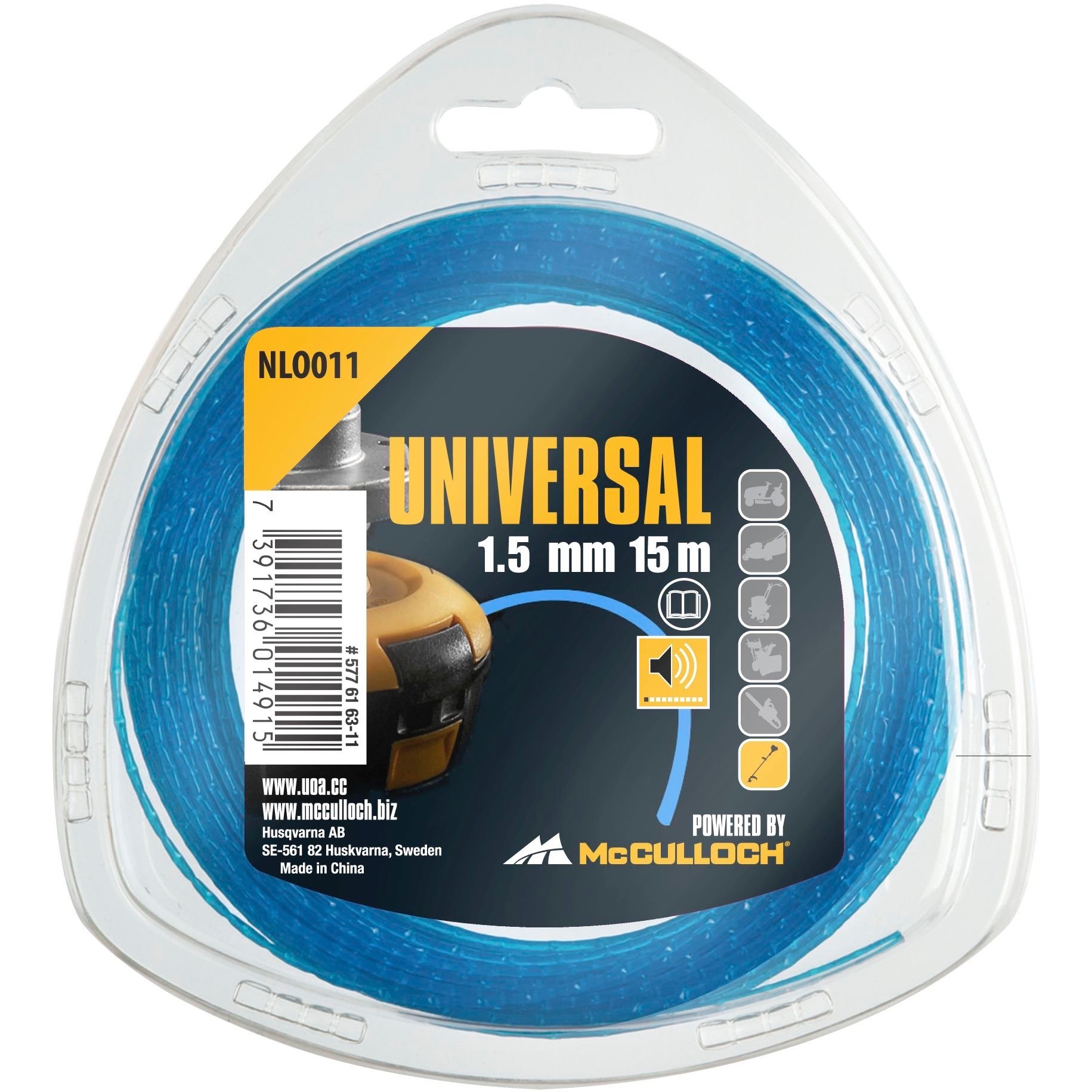 UNIVERSAL 1.5mm x 15m low noise line