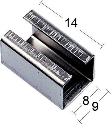 Firkanthylse 162 8-9 mm