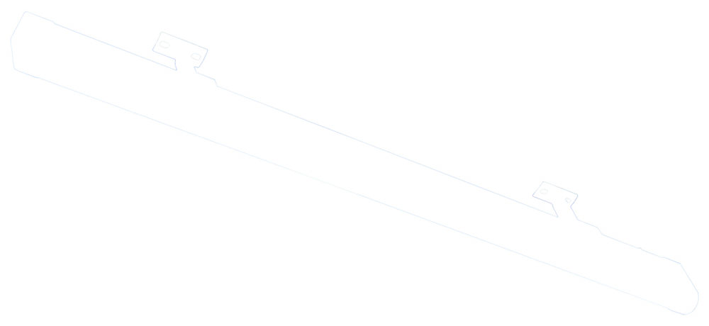 LYSLIST LED VARM HVIT 30 DIODER VRIDBAR 12V