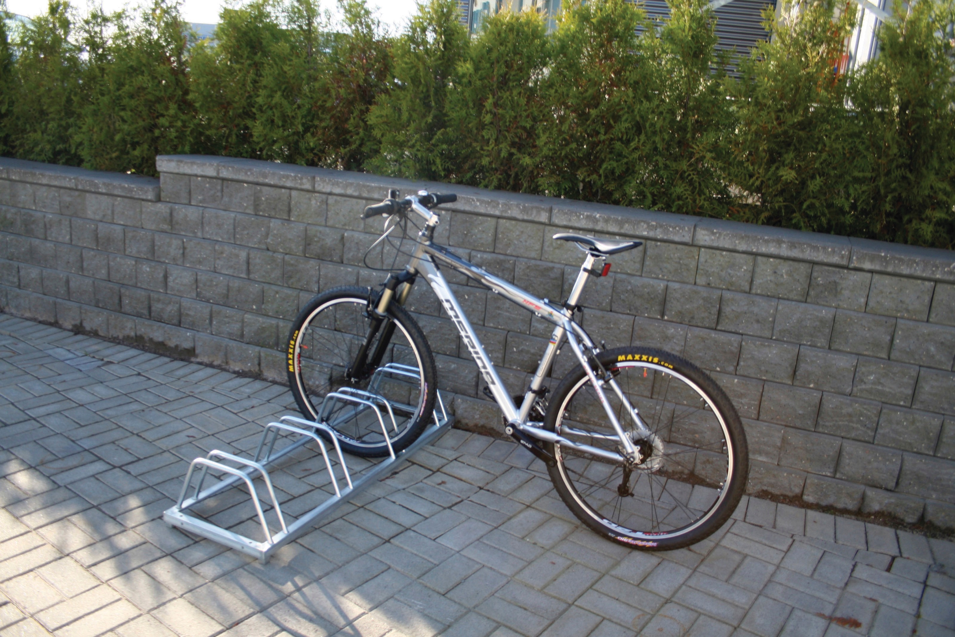 Produkt miniatyrebild Sykkelstativ for fire sykler