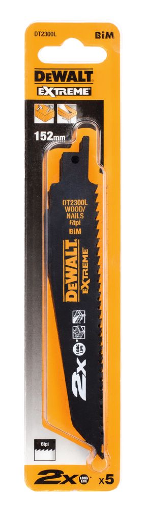 Produkt miniatyrebild DEWALT DT2300L Bajonettsagblad Extreme BI-Metal
