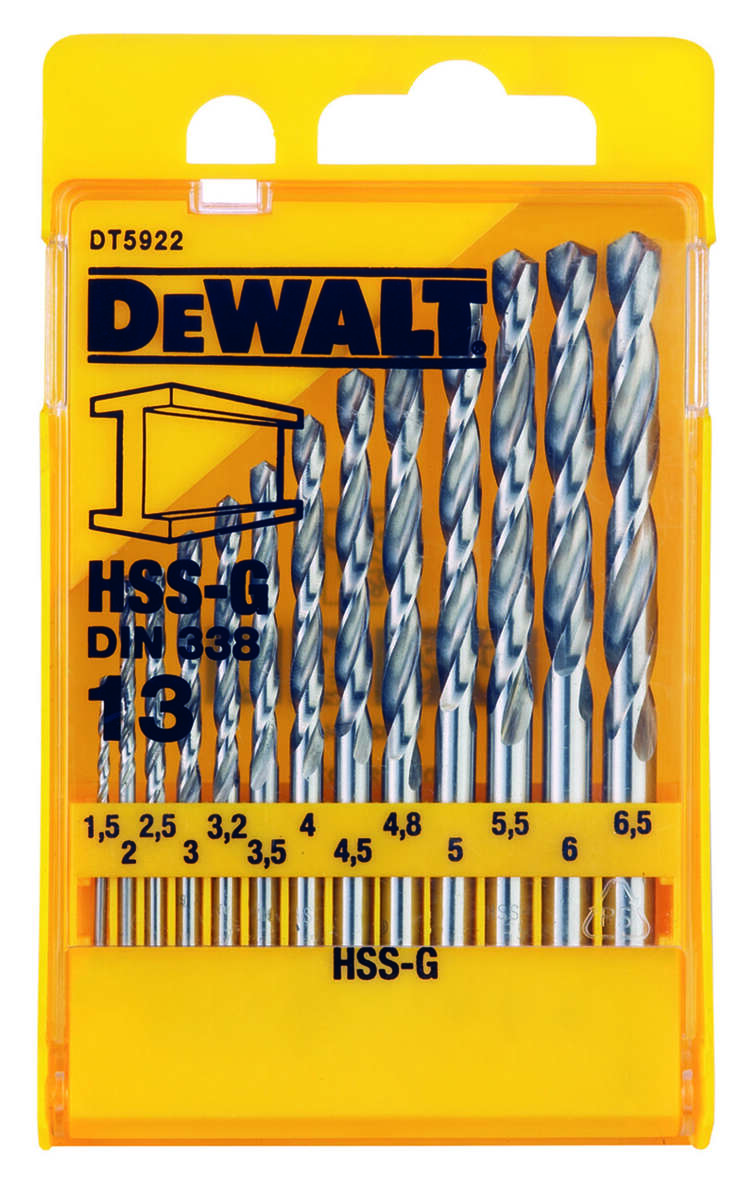 DeWalt DT5921 metallborsett 10stk