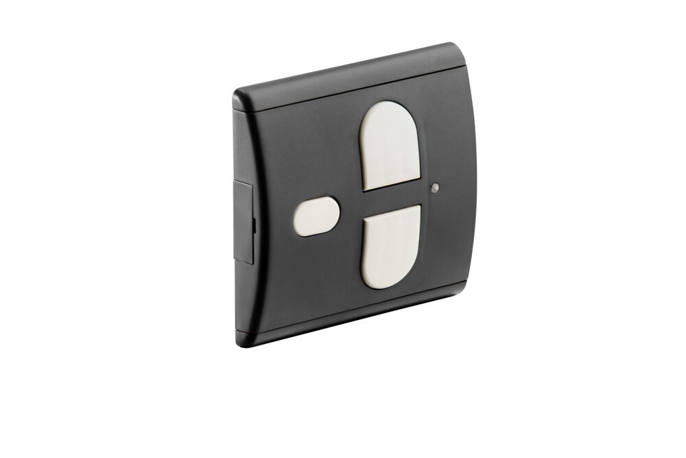 Produkt miniatyrebild Elegant trådløs 2-kanals veggknappsett.