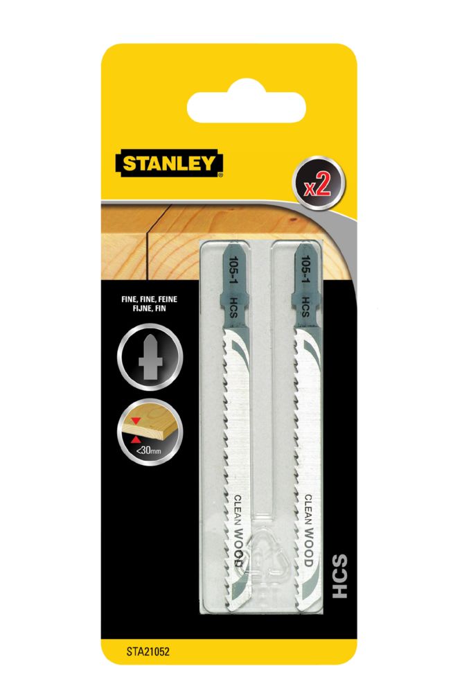Bilde av Stanley stikksagblad T 2 stk. for PVC-tre STA21052