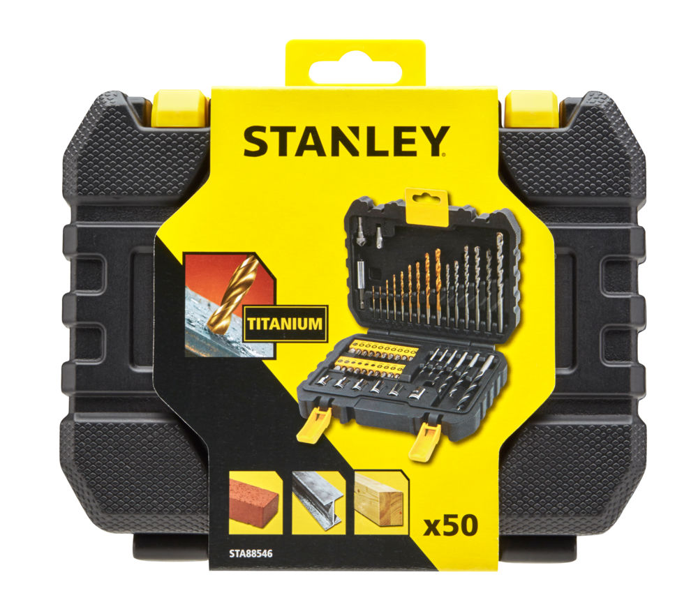 Produkt miniatyrebild Stanley STA88546 Bor og bitssett