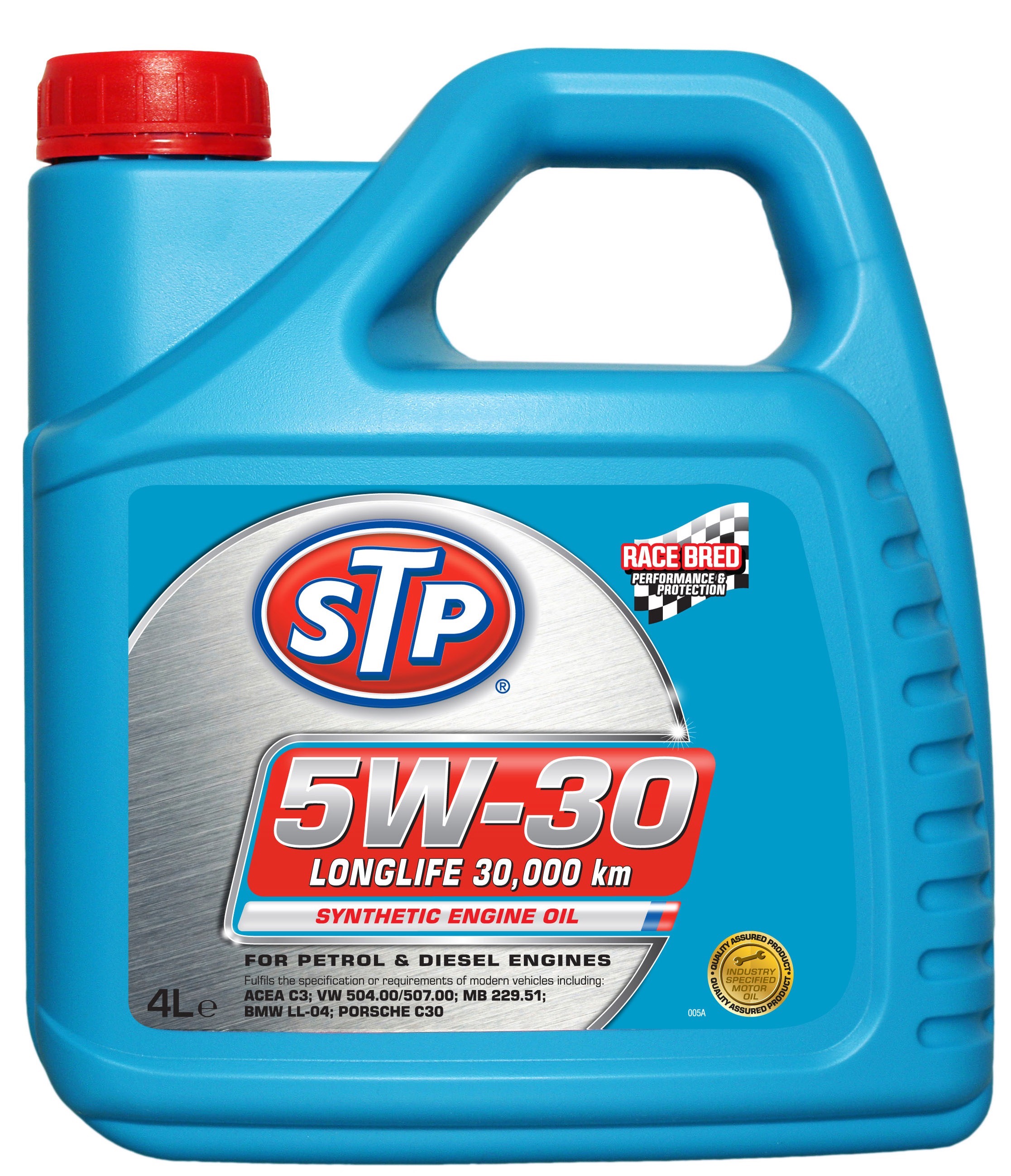 STP 5W-30 Longlife synthetic motorolje