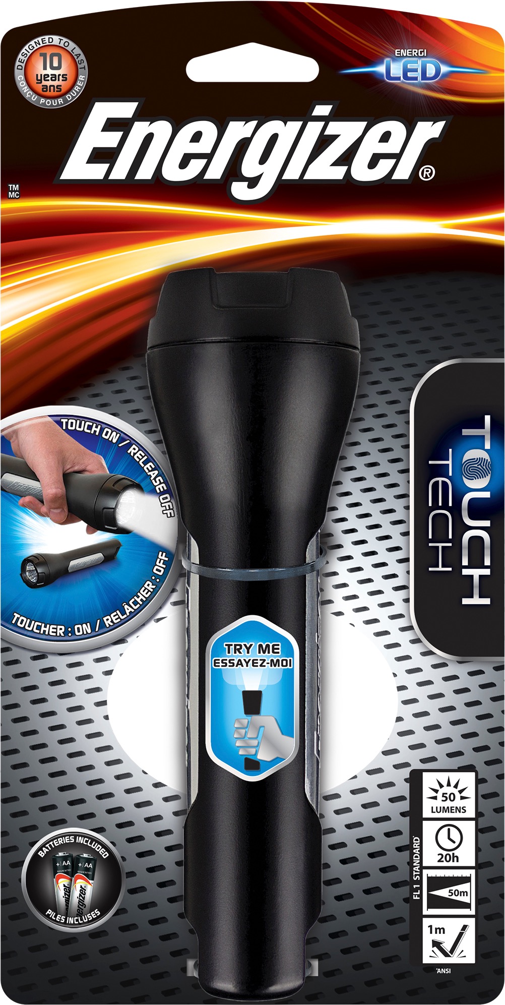 Produkt miniatyrebild Energizer® Touch Tech lykt